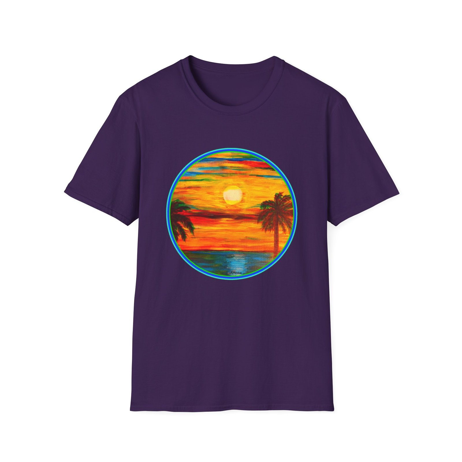 Caribbean Sunset Vibes Unisex T-Shirt - Image 11