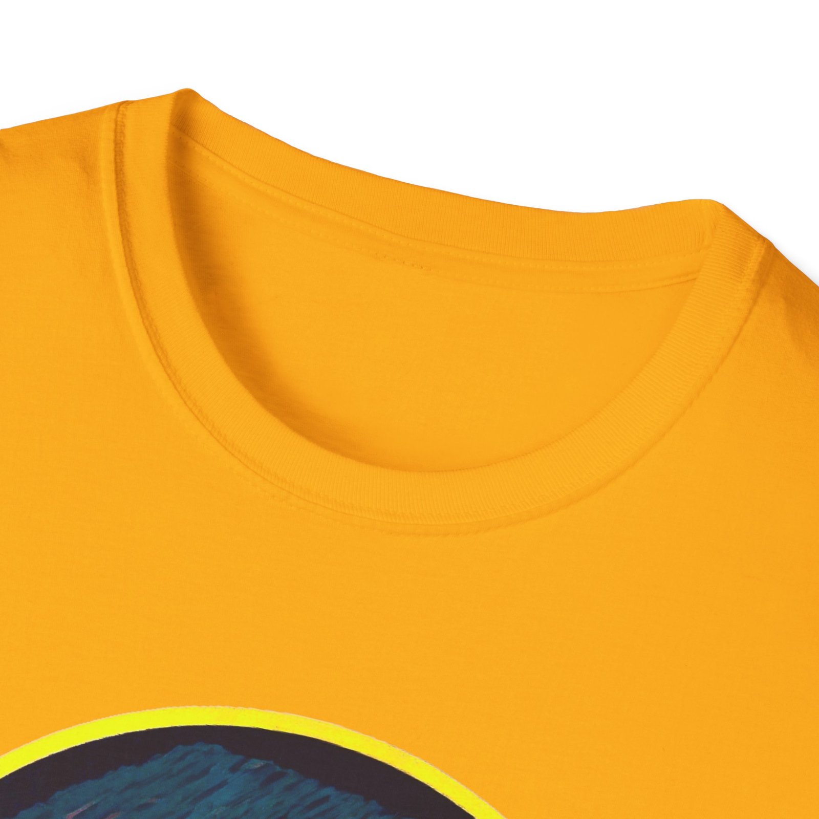 Caribbean Folk Art Unisex T-Shirt, Caribbean Woman Selling Goods - Image 9